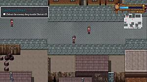 She grabs something weird in his box