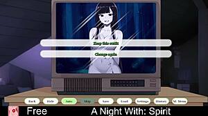 Incredible! A Night with Spirit in Erotic Anime Roleplay Dating Game