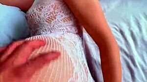 Big ass Latina shakes her body in ecstasy