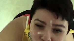 Amateur couples sucking and deep throat compilation with a happy ending