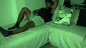 Secretly fucking my sister-in-law on the furniture at home