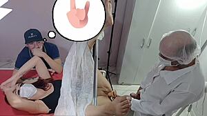 husband betrayed during wife's exam by sneaky gynecologist