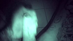 late night tattooed solo masturbation session