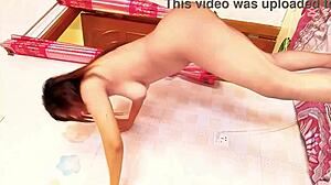 Skinny sister-in-law learns to suck and ride hard