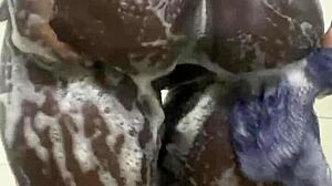 Beautiful girl next door enjoys some emergency candy in the pool