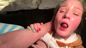 I destroyed my stepsister's pussy and came inside her.