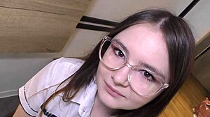 Vivien Doll fucked by black maths teacher interracial