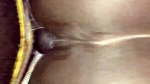 I reached orgasm with my lover's big black cock