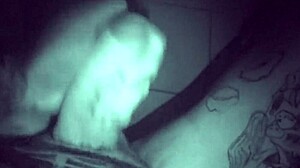 late night tattooed solo masturbation session