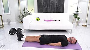 Chanel camryn and her boyfriend get it on with trainer