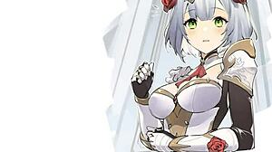 Noelle's Servant Worships Feet in Genshin Impact Joi Wow