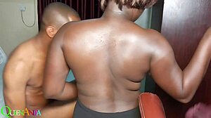 this latina virgin gets her pussy licked by her stepmom in a wild session