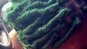 big daddy chevy impala takes sloppy deepthroat rides and swallows big black cock