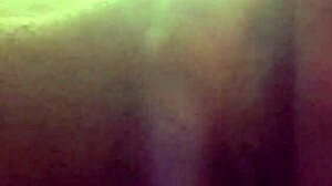 Pretty Ebony Solo Masturbates Big Clit with Fingering Close Up