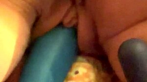 face down and spread wide for intense fingering to throbbing climax