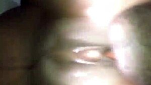 I reached orgasm with my lover's big black cock