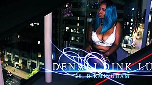 British teen 18+ girl next door humiliates old neighbor with tiny cock during foreplay and sex