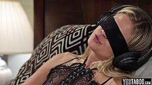 Busty Lesbians in Strap-On Fun