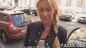 Mature Teen Gives Throat Job on Webcam Casting