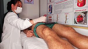 I got hard right in front of the nurse!
