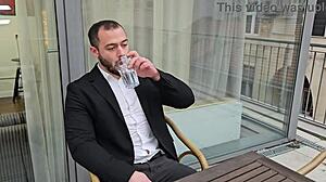 Kristina Grace Takes DAP And Piss In Mouth From Boss.