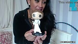 Maxine X In High Heels Squirts During Solo Webcam Show.