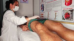 I got hard right in front of the nurse!