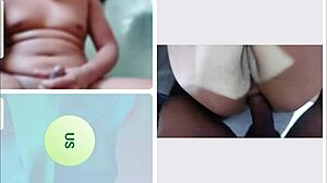 Fucking Married Woman's Ass On Webcam Client Cums Hard