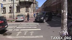 Mature Teen Gives Throat Job on Webcam Casting