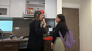 My best friend fulfills my lesbian fantasy while I suspect pregnancy.