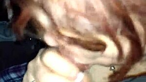 Enjoying a retro blue film video