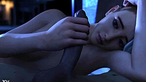 petite teen sucks big cock until messy facial cumshot explosion.