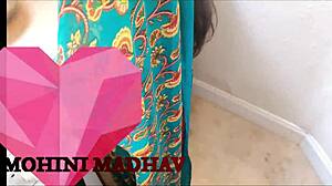 Unsatisfied girl bangs hard with neighbor on kitchen platform