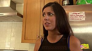 three slender besties hang out and have fun in the bedroom