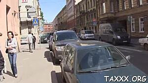 Mature Teen Gives Throat Job on Webcam Casting