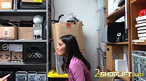 Emily Willis Shy Mall Cop!