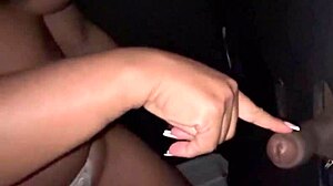 Wife enjoys a relaxing evening at the swing house