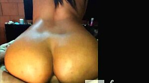 Beautiful Ebony Colombian Gets Spanked And Fucked In Reverse Anal