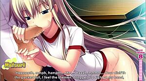 Classroom cocksucking gets wild in anime route!