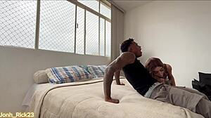 Brazilian Neighbor Spanks And Fucks Tattooed Ass