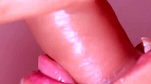 Japanese wife cheating with big cock close up