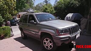 The old man says, 'I hired these teen hot carwash cuties for a gangbang!'