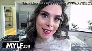 I sucked my boss's big dick deepthroat to distract from scary movies.