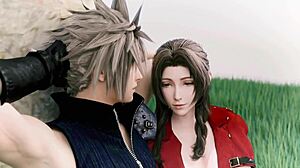 Aerith Gainsborough in Ultimate Fap Cumpilation Video