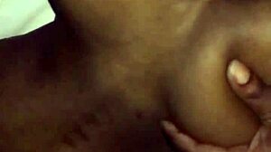 bigboss meets wet ebony teen