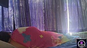 Waking up to finger her in bed?