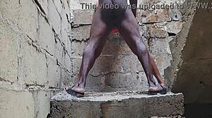 She seduced me into fucking her passionately in an incomplete building