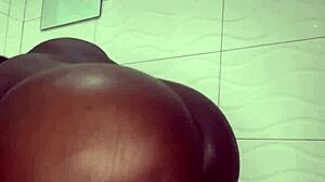 Black Chubby Amateur Spreading Ass For Me Time