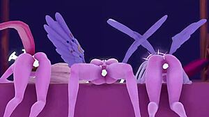 トリニティビキニの激ヤバ3Dアニメセックス