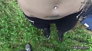 Striking Czech Girl Was Seduced In The Shopping Centre And Pounded In POV